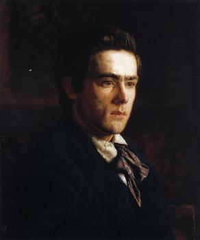托馬斯 伊肯斯 Portrait of Samuel Murray